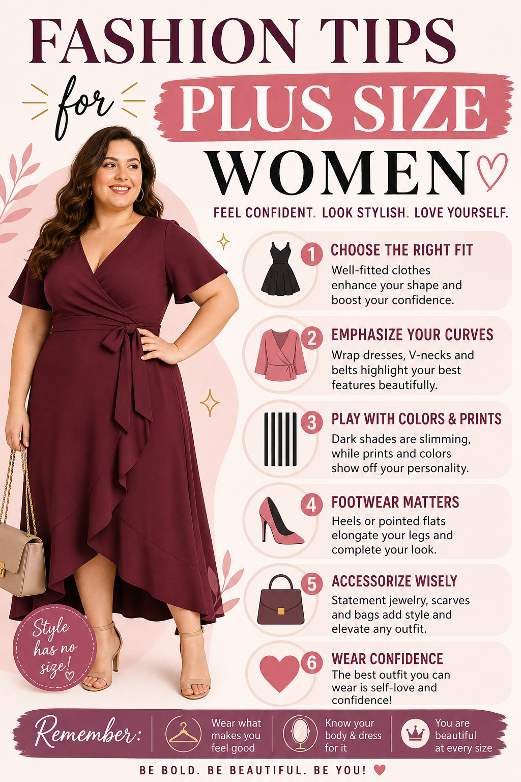 fashion tips for plus size women