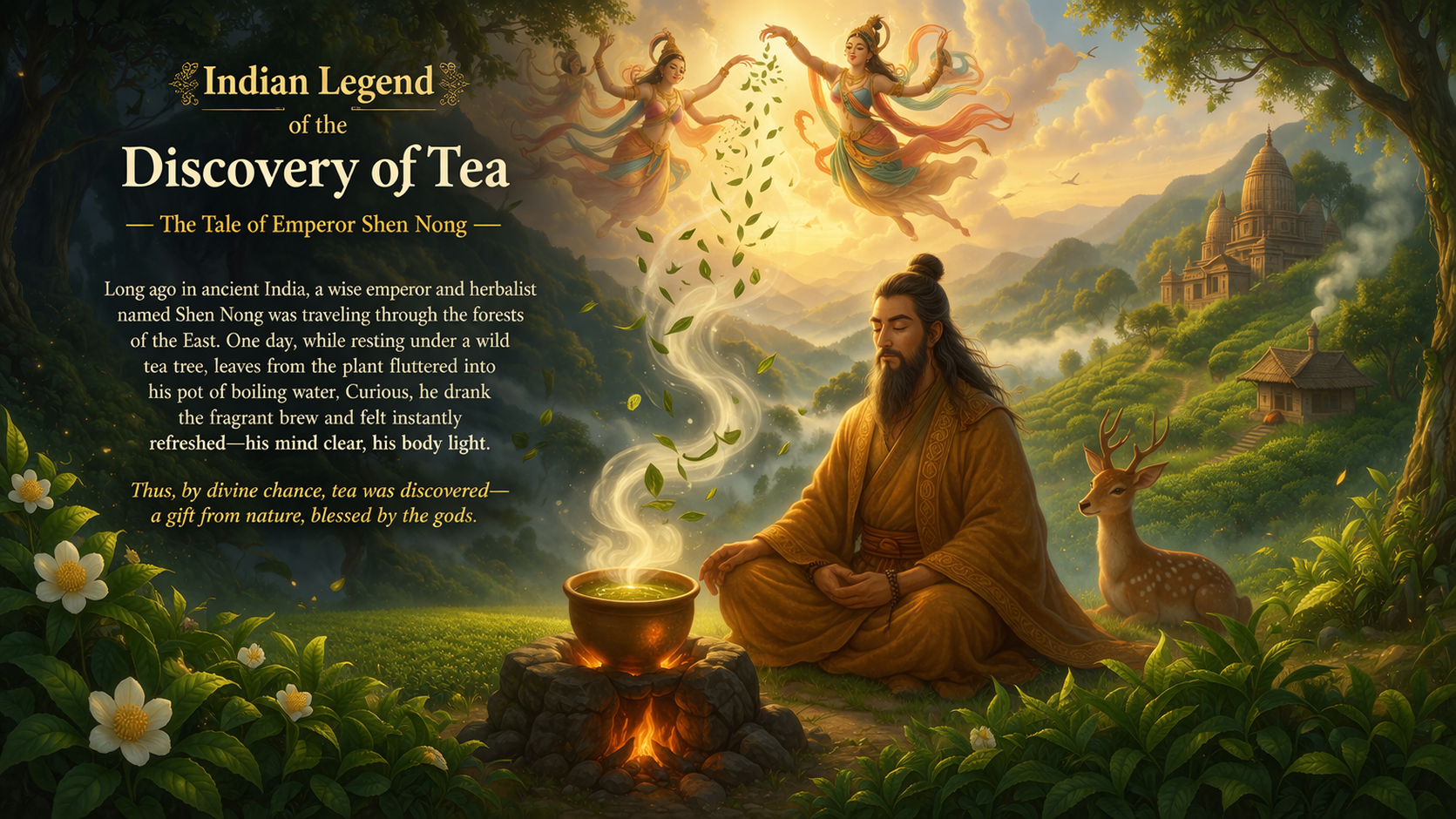 indian legend of the tea